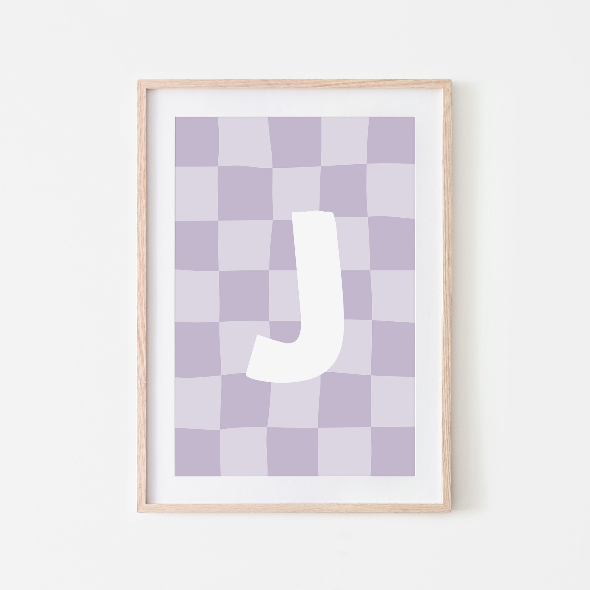 Checkered-Letters-Alphabet-Poster-Print-Letter-J-in-Lavender