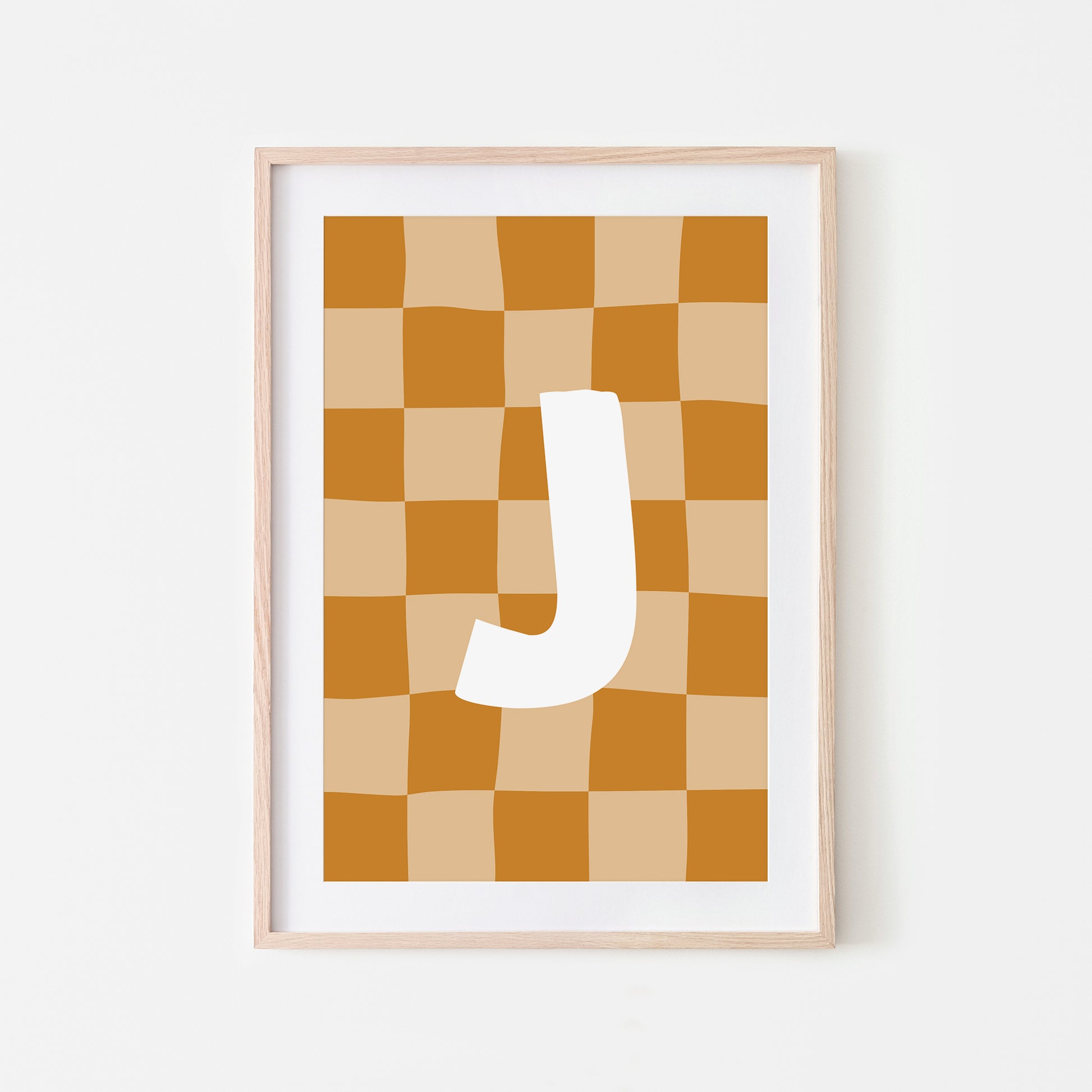 Checkered-Letters-Alphabet-Poster-Print-Letter-J-in-Mustard