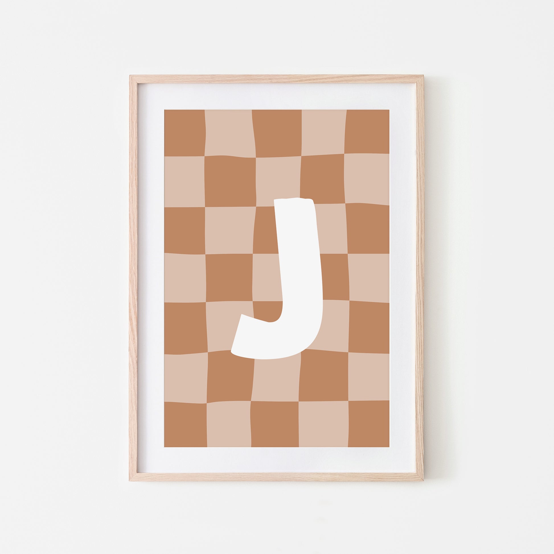 Checkered-Letters-Alphabet-Poster-Print-Letter-J-in-Tan
