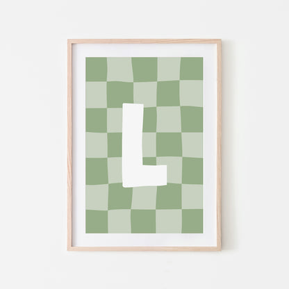 Checkered-Letters-Alphabet-Poster-Print-Letter-L-in-Sage