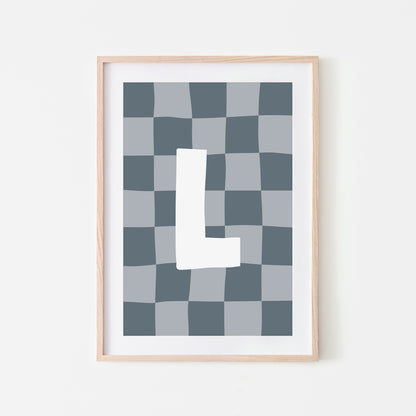 Checkered-Letters-Alphabet-Poster-Print-Letter-L-in-Sky