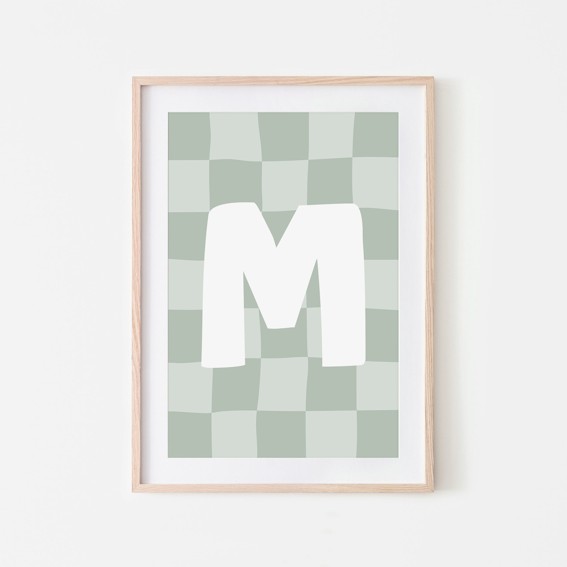 Checkered-Letters-Alphabet-Poster-Print-Letter-M-in-Mist