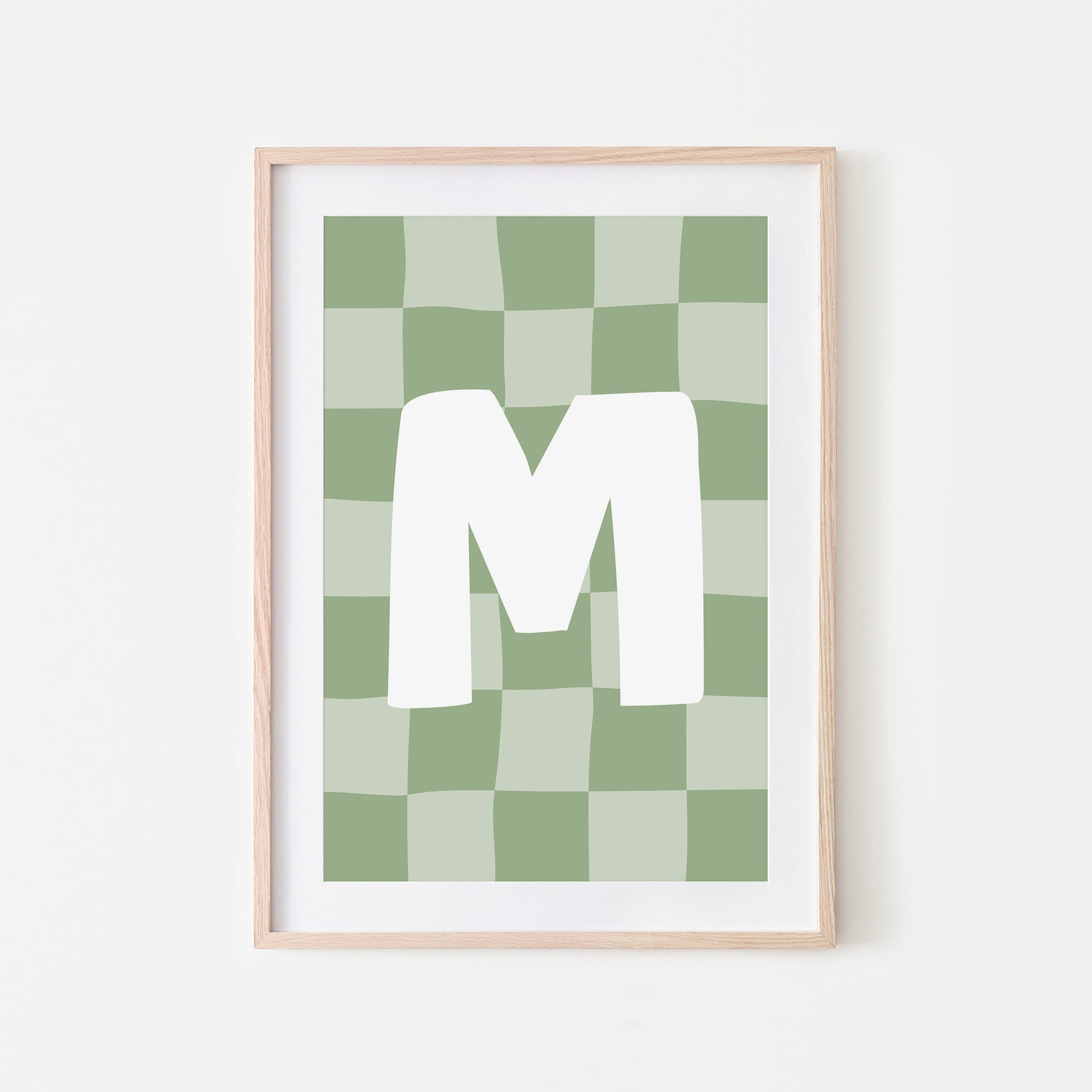 Checkered-Letters-Alphabet-Poster-Print-Letter-M-in-Sage