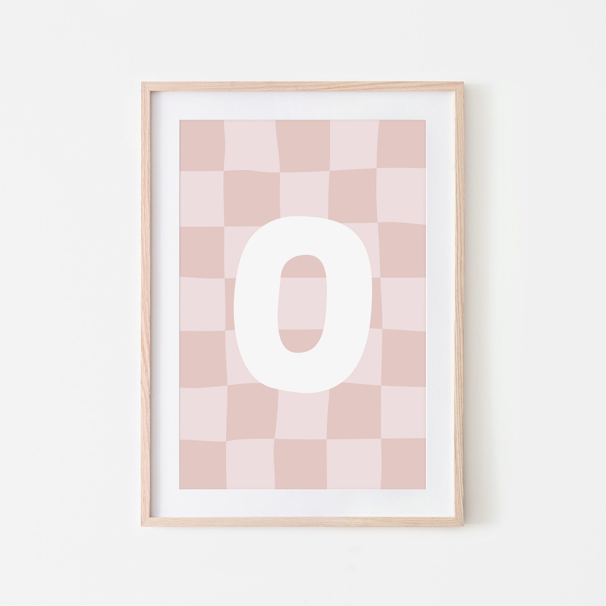 Checkered-Letters-Alphabet-Poster-Print-Letter-O-in-Blush