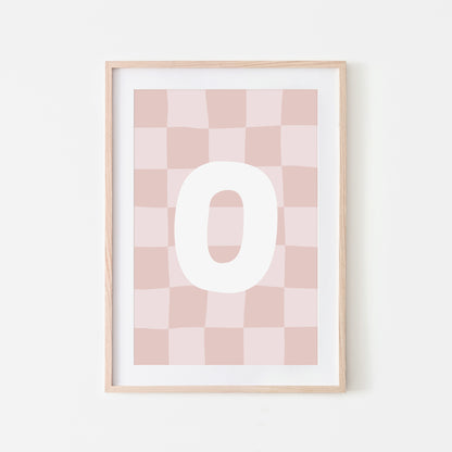 Checkered-Letters-Alphabet-Poster-Print-Letter-O-in-Blush