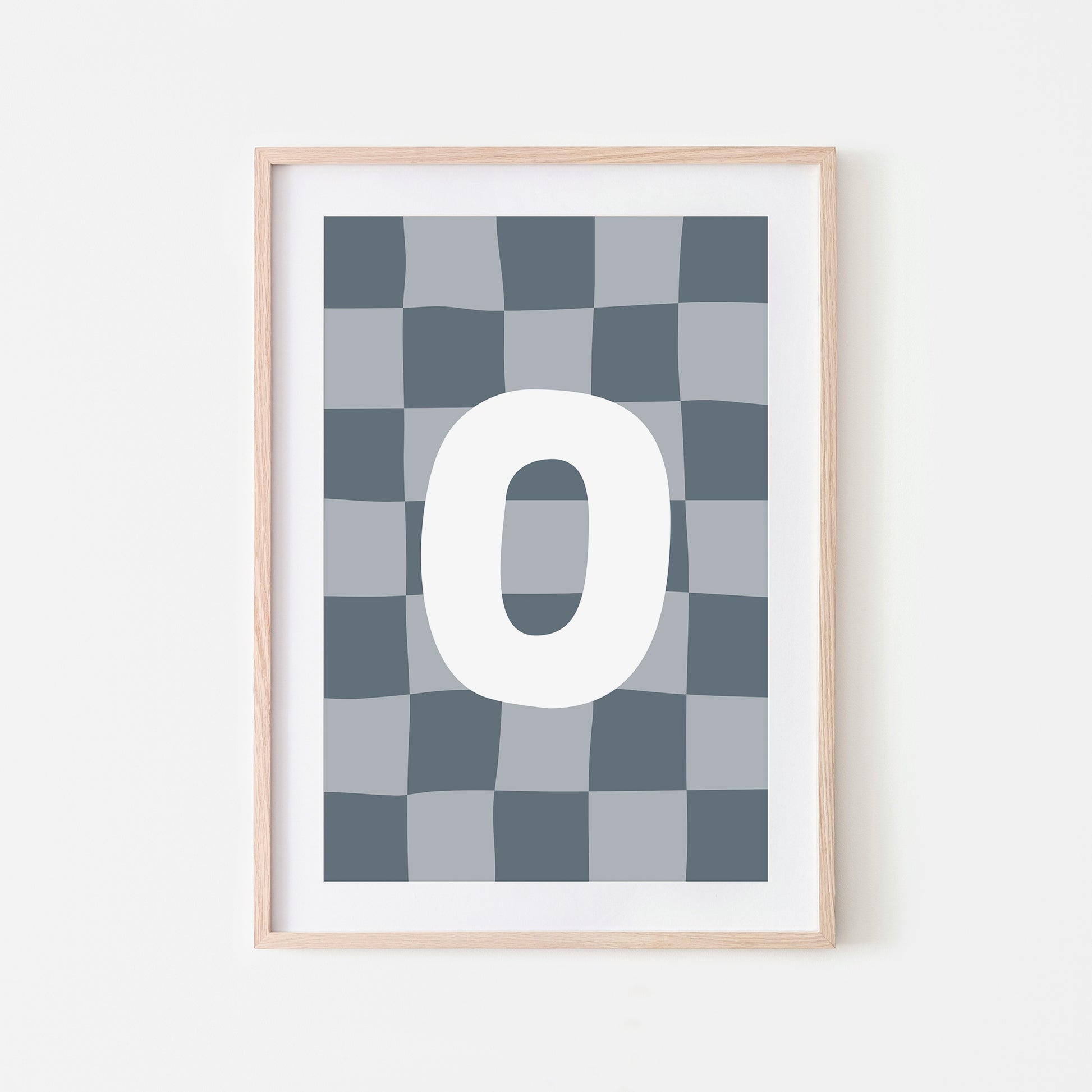 Checkered-Letters-Alphabet-Poster-Print-Letter-O-in-Sky