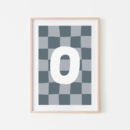 Checkered-Letters-Alphabet-Poster-Print-Letter-O-in-Sky
