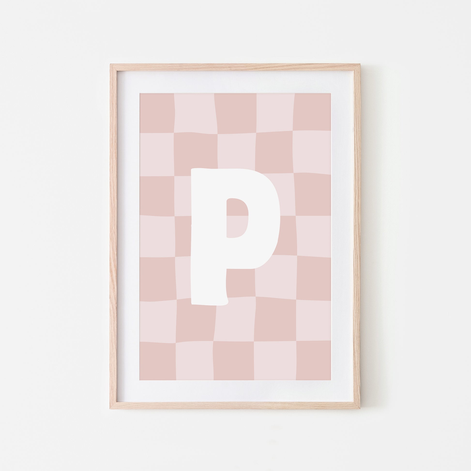 Checkered-Letters-Alphabet-Poster-Print-Letter-P-in-Blush