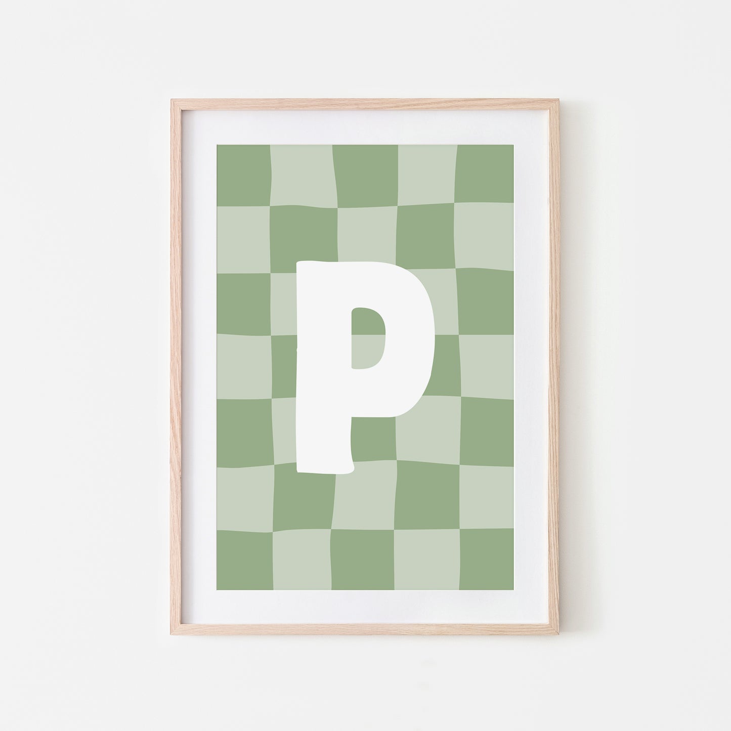 Checkered-Letters-Alphabet-Poster-Print-Letter-P-in-Sage