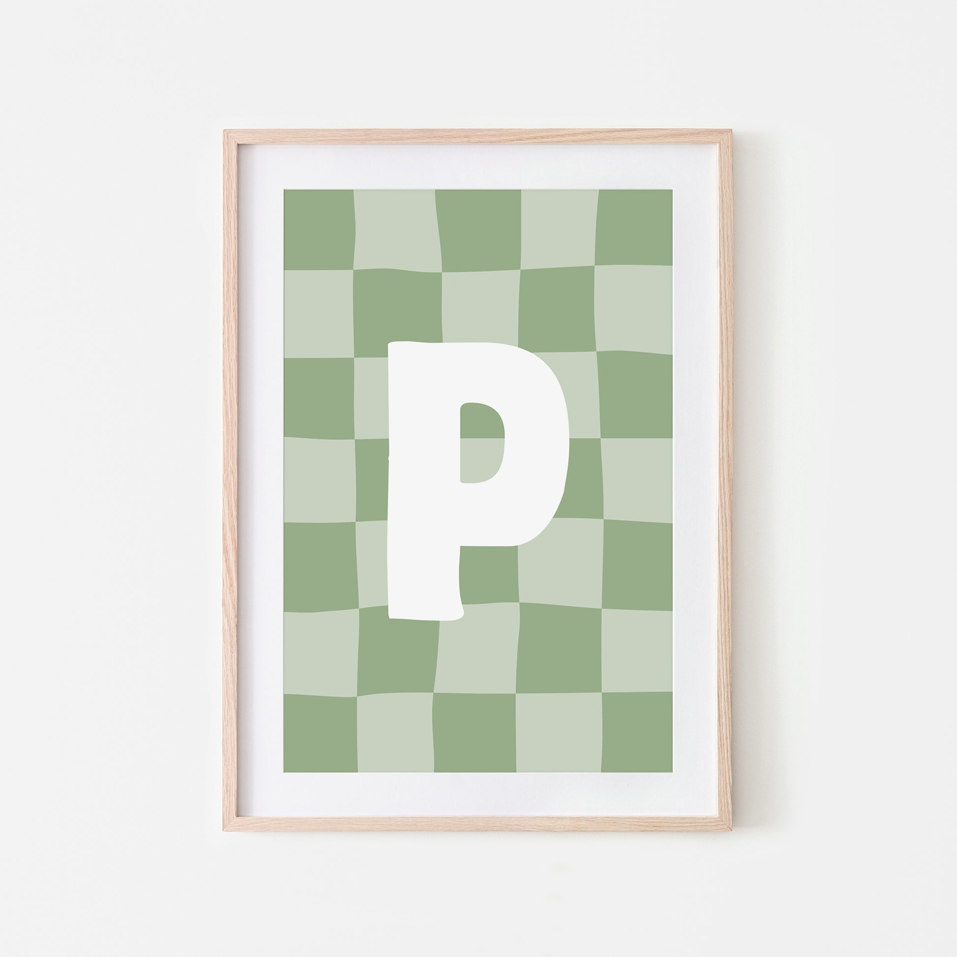 Checkered-Letters-Alphabet-Poster-Print-Letter-P-in-Sage