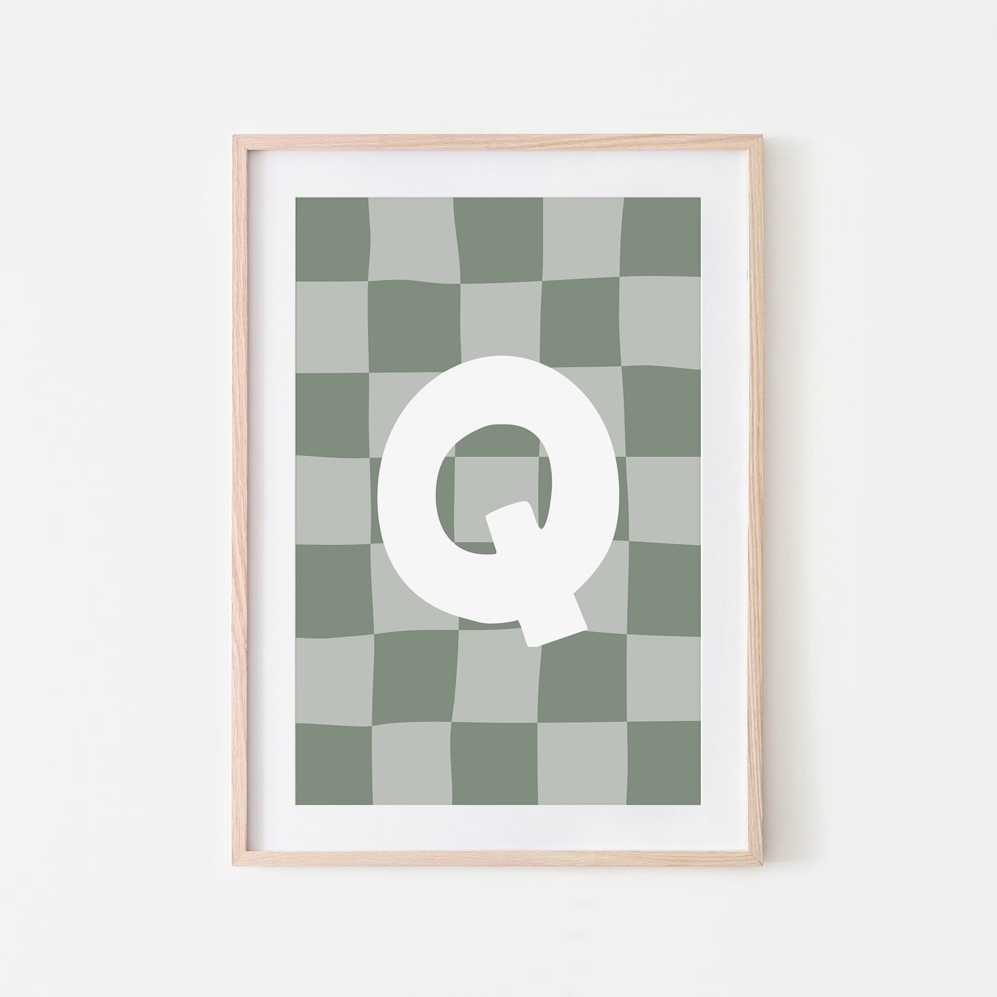 Checkered-Letters-Alphabet-Poster-Print-Letter-Q-in-Eucalyptus
