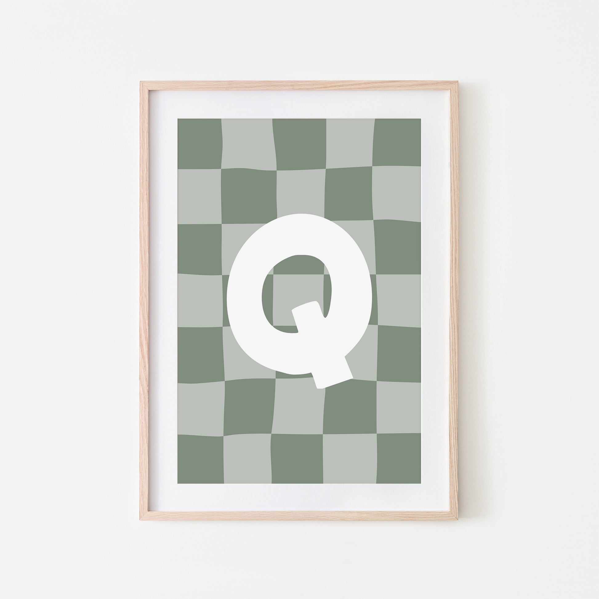 Checkered-Letters-Alphabet-Poster-Print-Letter-Q-in-Eucalyptus