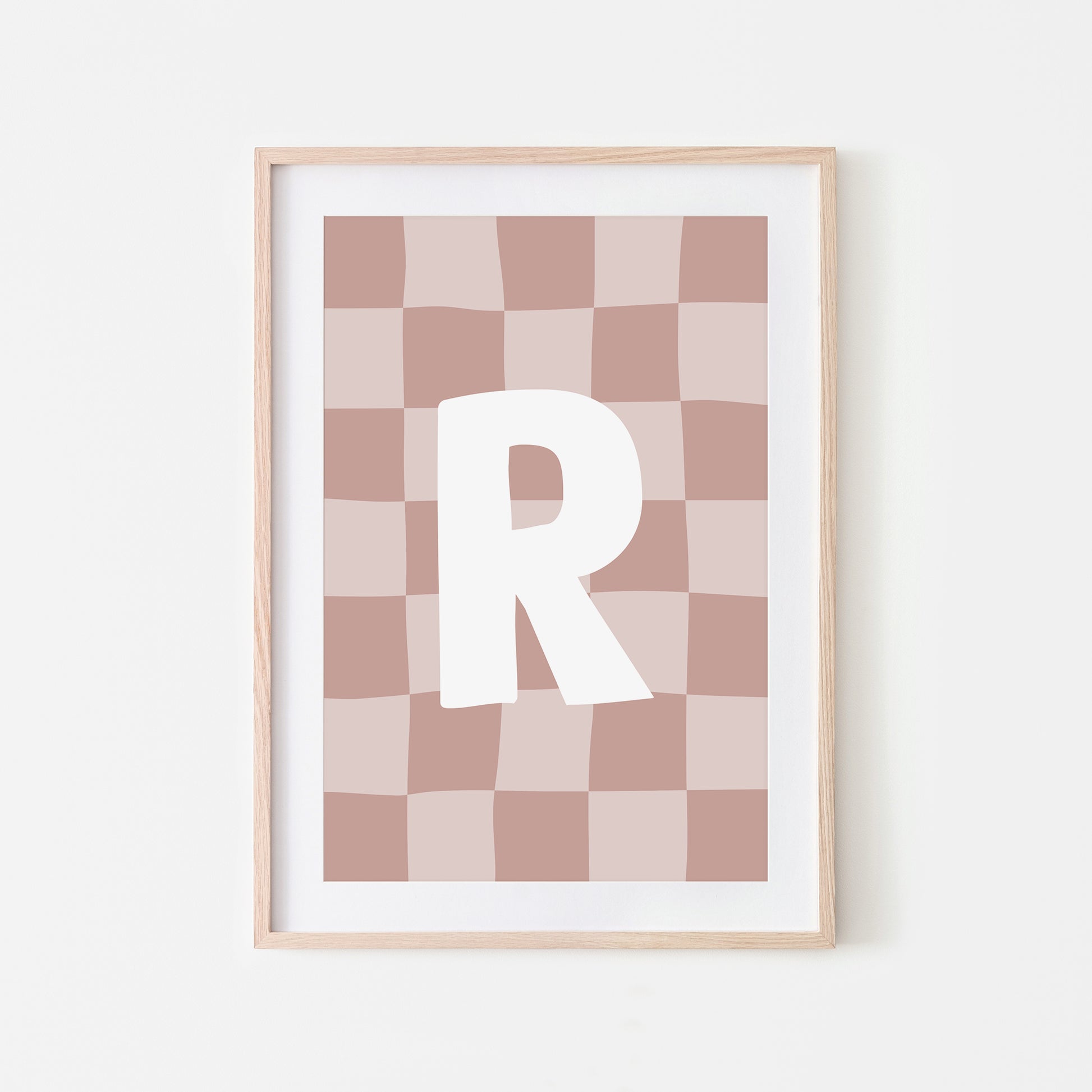 Checkered-Letters-Alphabet-Poster-Print-Letter-R-in-Rose
