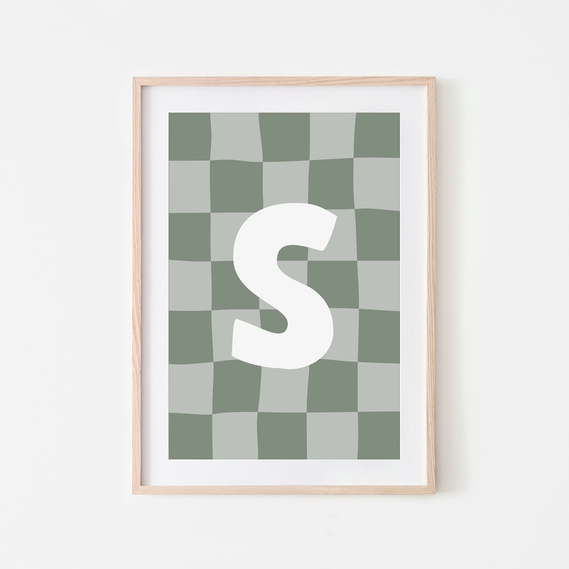 Checkered-Letters-Alphabet-Poster-Print-Letter-S-in-Eucalyptus