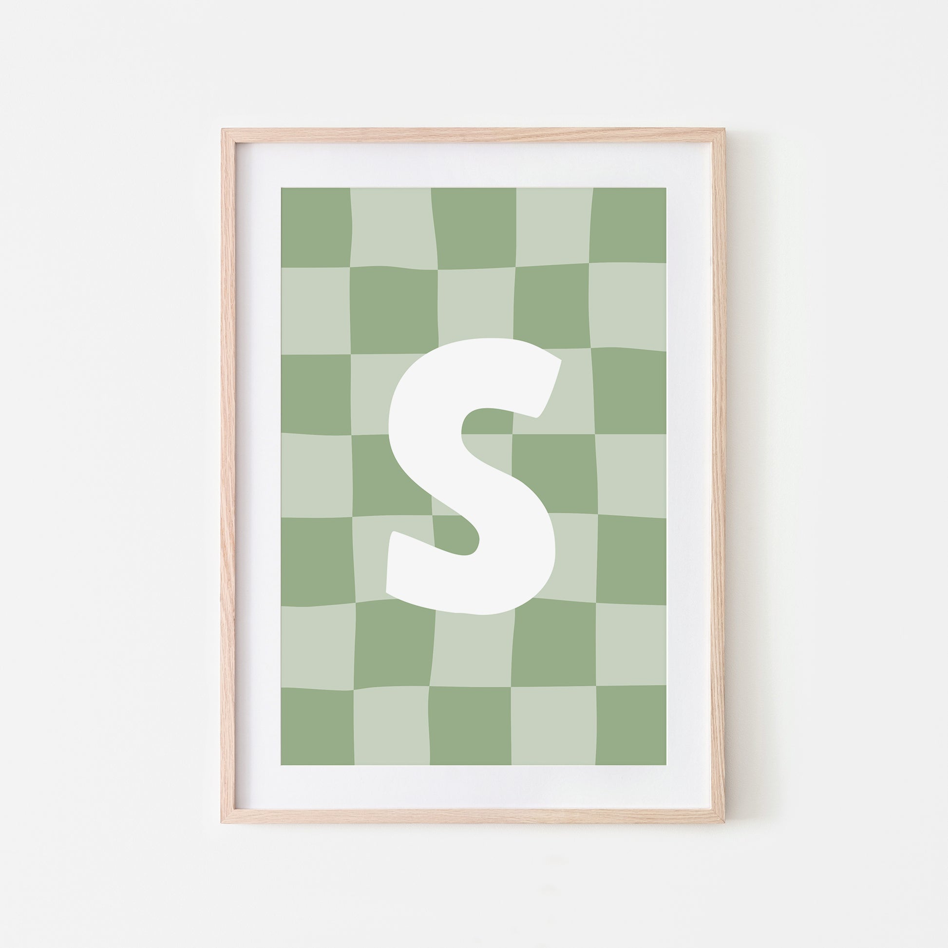 Checkered-Letters-Alphabet-Poster-Print-Letter-S-in-Sage