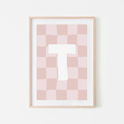 Checkered-Letters-Alphabet-Poster-Print-Letter-T-in-Blush