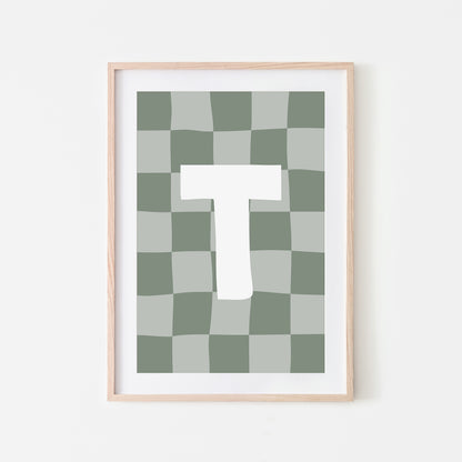 Checkered-Letters-Alphabet-Poster-Print-Letter-T-in-Eucalyptus