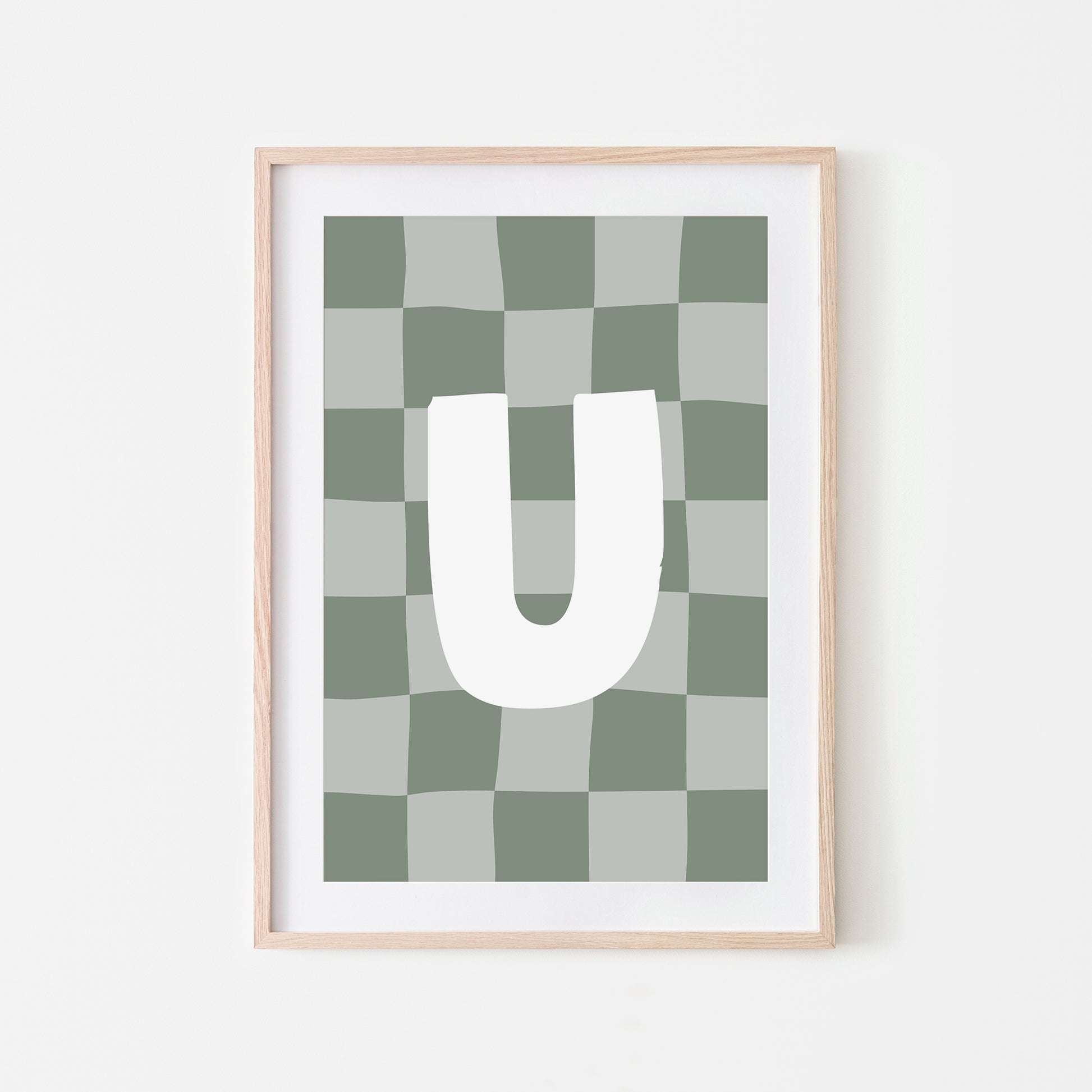Checkered-Letters-Alphabet-Poster-Print-Letter-U-in-Eucalyptus