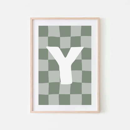 Checkered-Letters-Alphabet-Poster-Print-Letter-Y-in-Eucalyptus