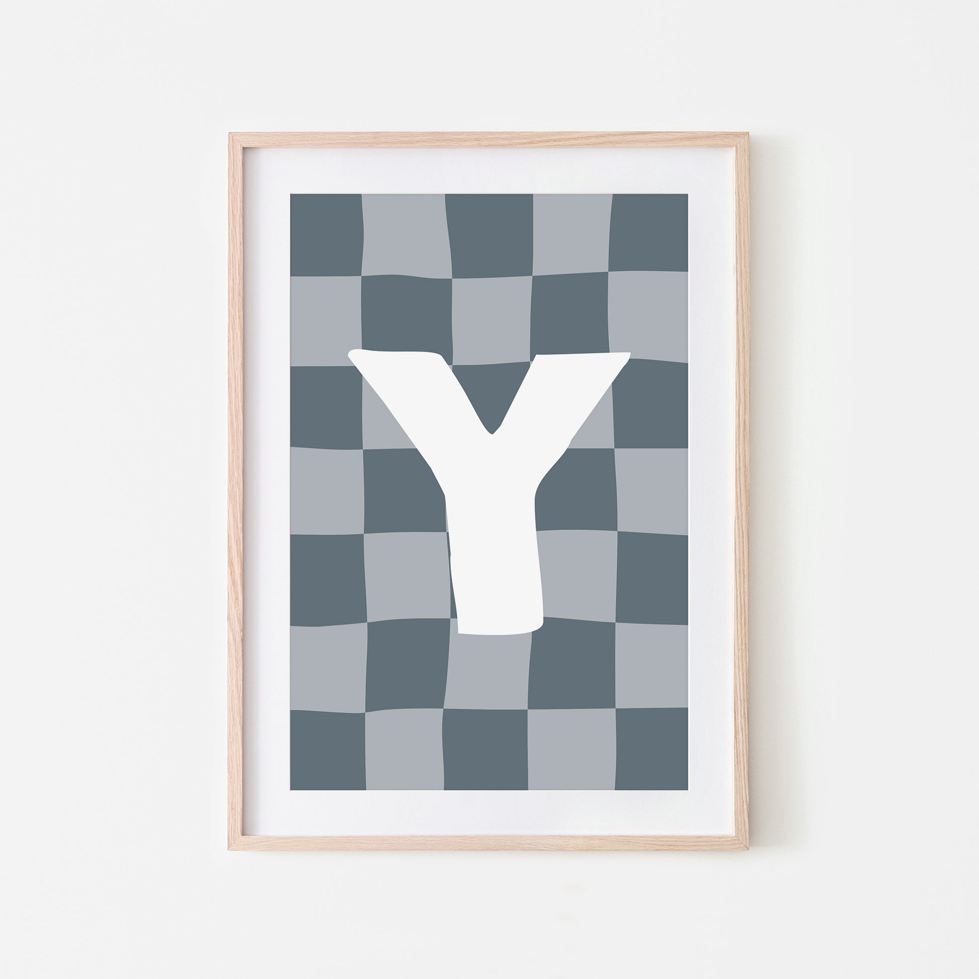 Checkered-Letters-Alphabet-Poster-Print-Letter-Y-in-Sky