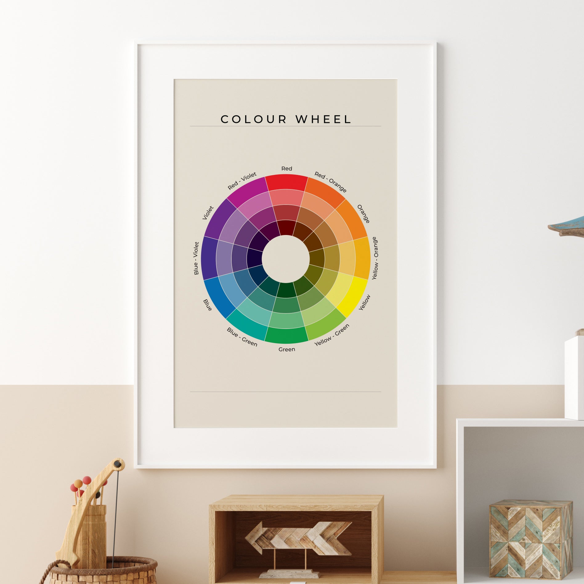 Colour-Wheel-British-English-in-Sand-Educational-Wall-Art-Website-Main-Image