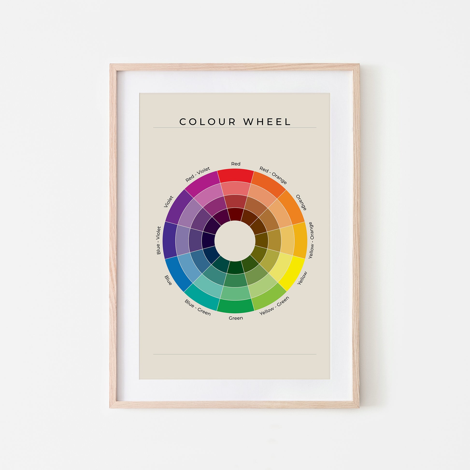 Colour-Wheel-British-English-in-Sand-Educational-Wall-Art