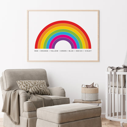 Colours-of-the-Rainbow-Educational-Wall-Art-White-Main-Image