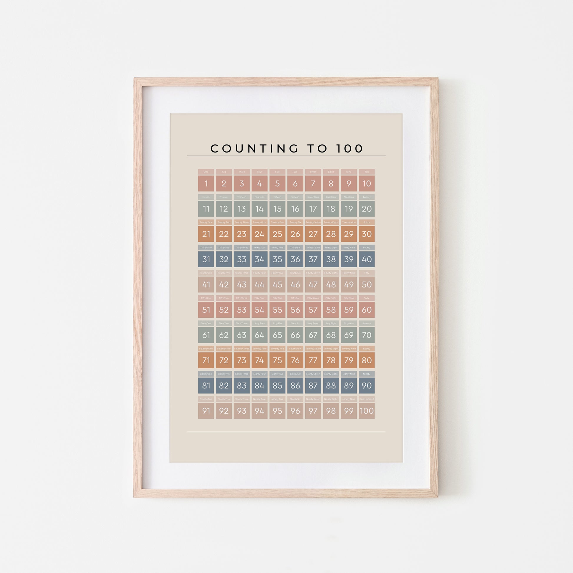 Counting-to-100-Math-Wall-Art-in-Earthy-on-Sand-Website-Main-Image
