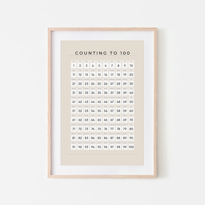 Counting-to-100-Math-Wall-Art-in-White-on-Sand-Website-Main-Image