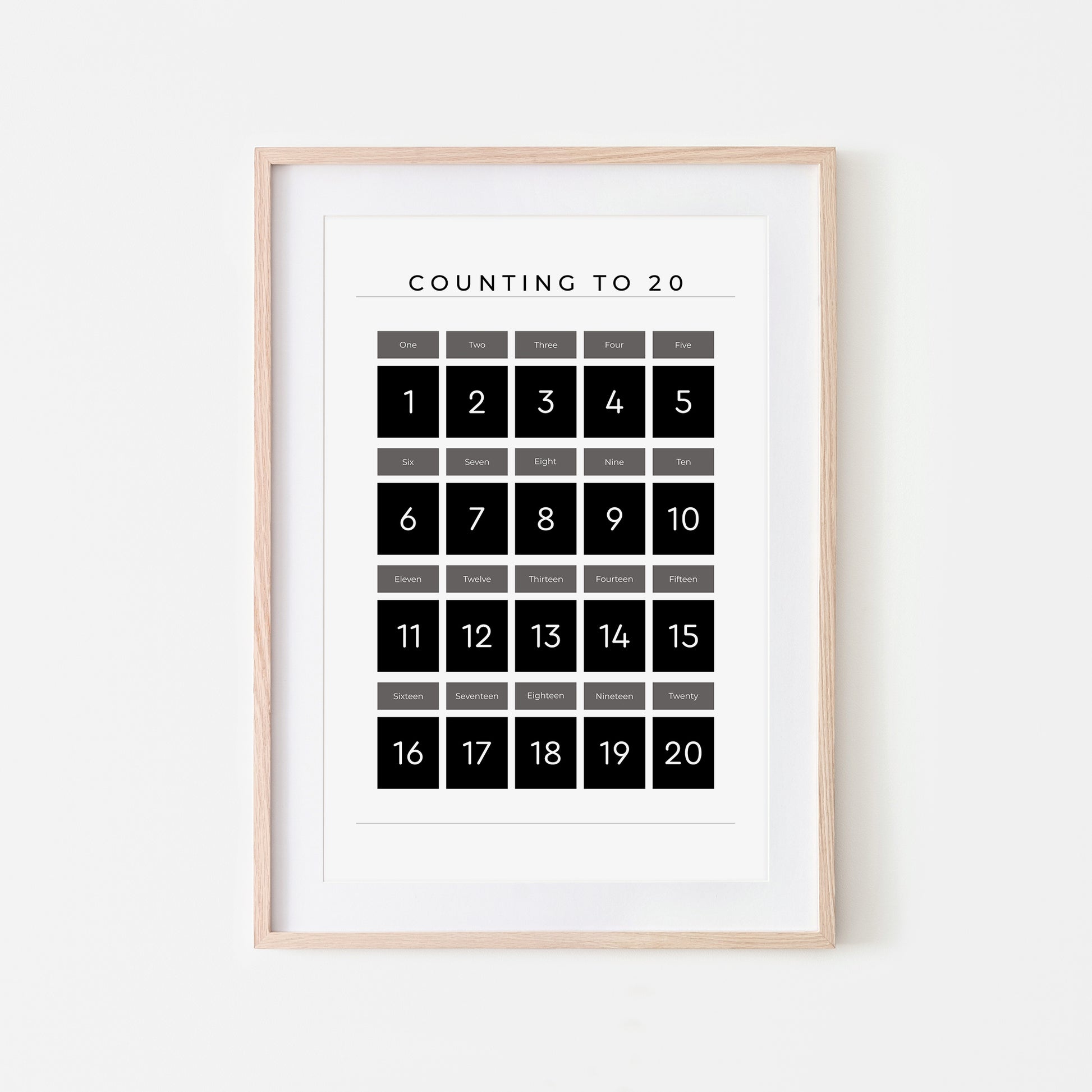 Counting-to-20-Maths-Wall-Art-Print-Website-Main-Image-Black-on-White