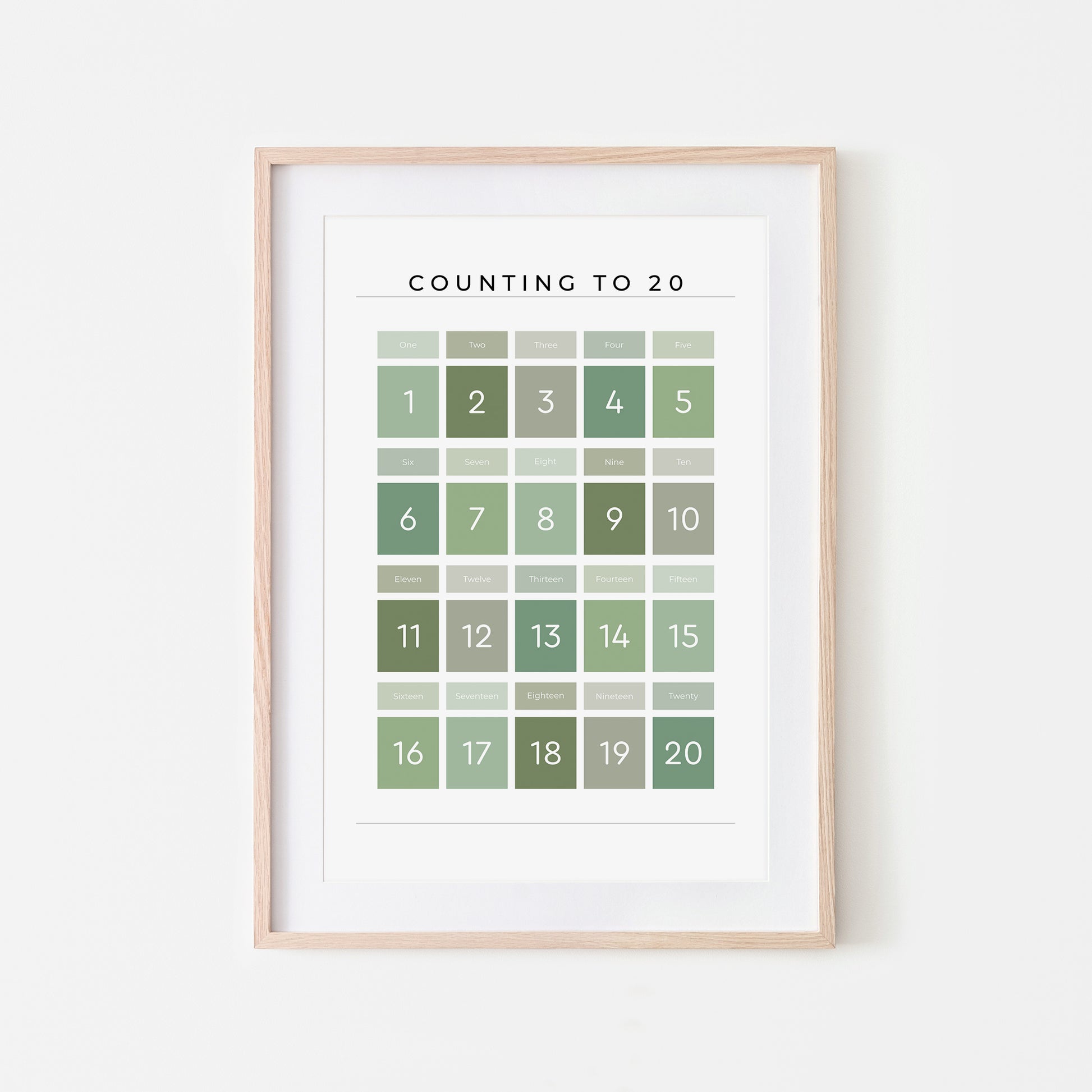 Counting-to-20-Maths-Wall-Art-Print-Website-Main-Image-Evergreen-on-White