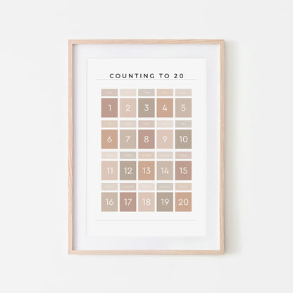 Counting-to-20-Maths-Wall-Art-Print-Website-Main-Image-Neutral-on-White