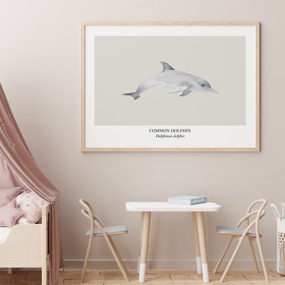 Dolphin-Watercolour-Sea-Creature-Wall-Art-in-Linen-Website-Main-Image