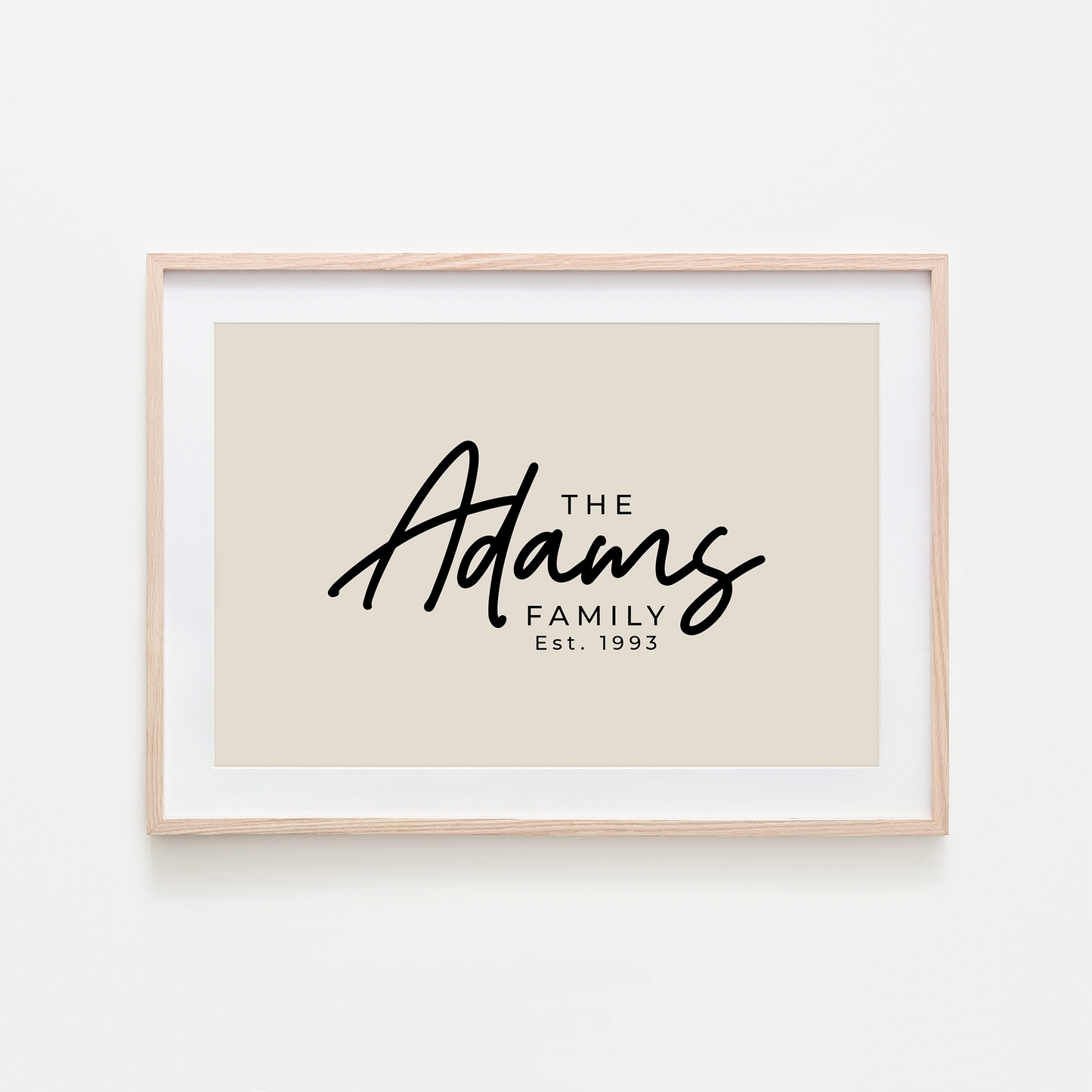 Established-Script-in-Black-on-Sand