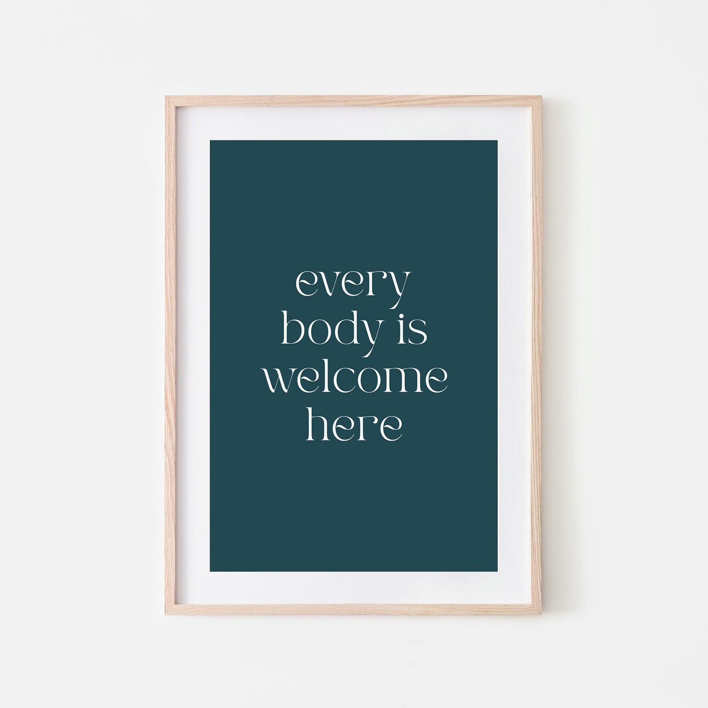 Every-Body-is-Welcome-Here-Quote-Wall-Art-in-Navy-Website-Main-Image