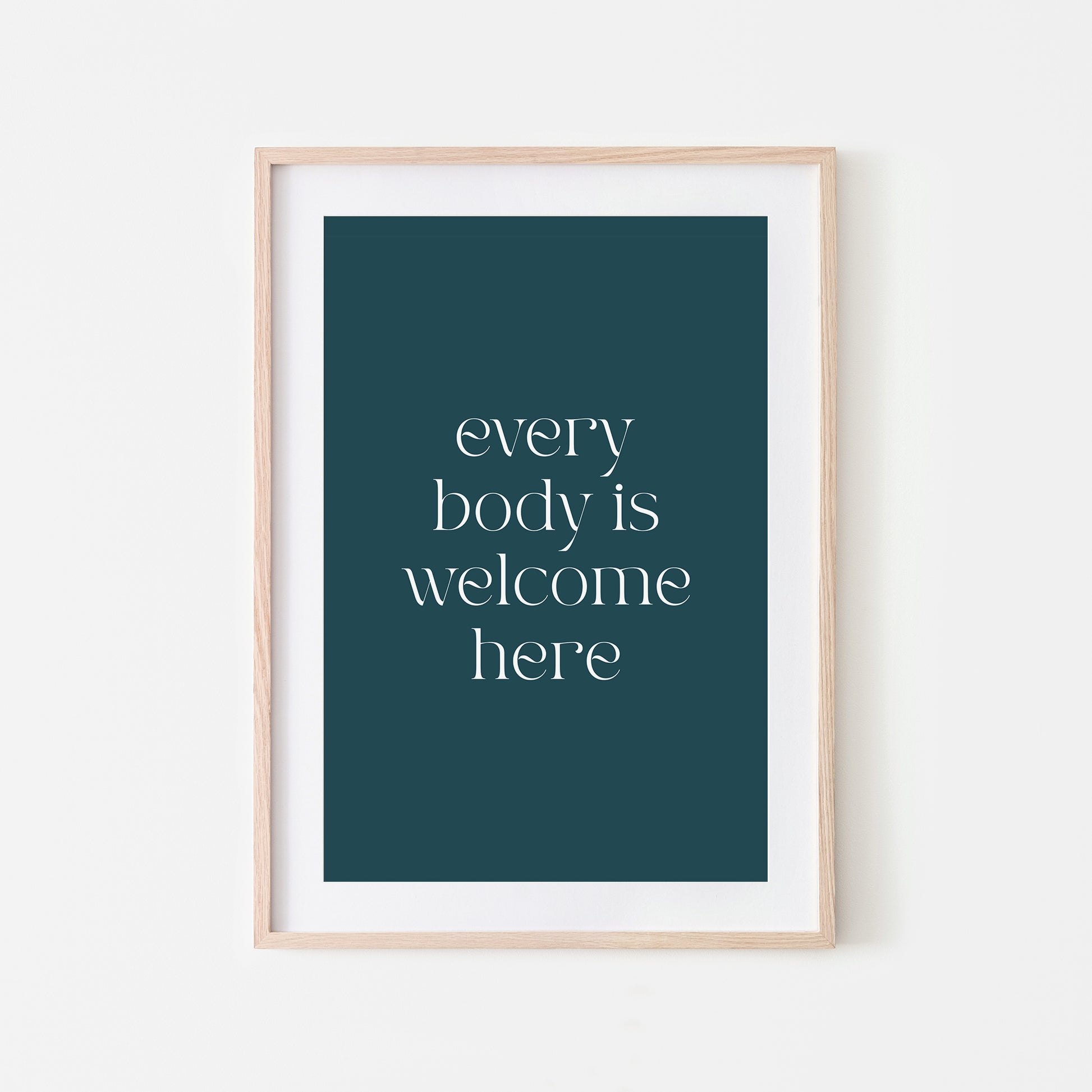 Every-Body-is-Welcome-Here-Quote-Wall-Art-in-Navy-Website-Main-Image