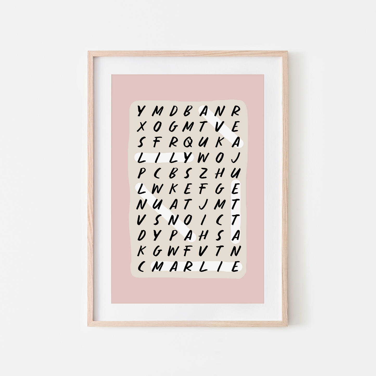 Find Me - Custom Word Search