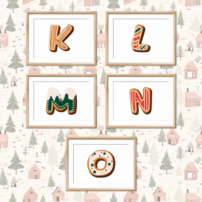 Gingerbread-Cookie-Letters-Christmas-Printable-Posters-Landscape-Letters-3