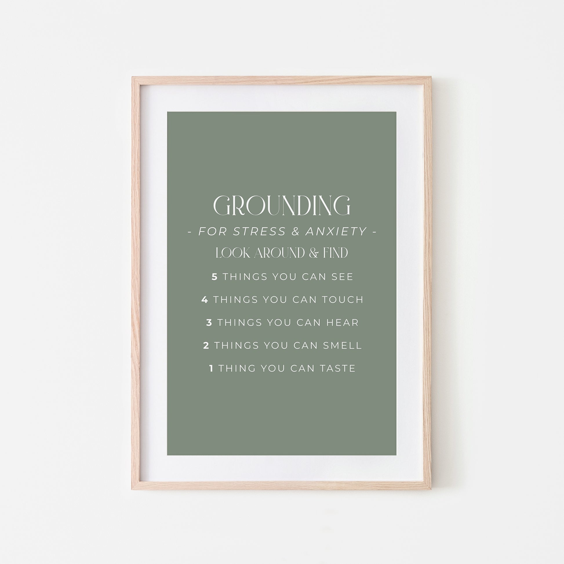 Grounding-54321-Mental-Health-Wall-Art-in-Eucalyptus