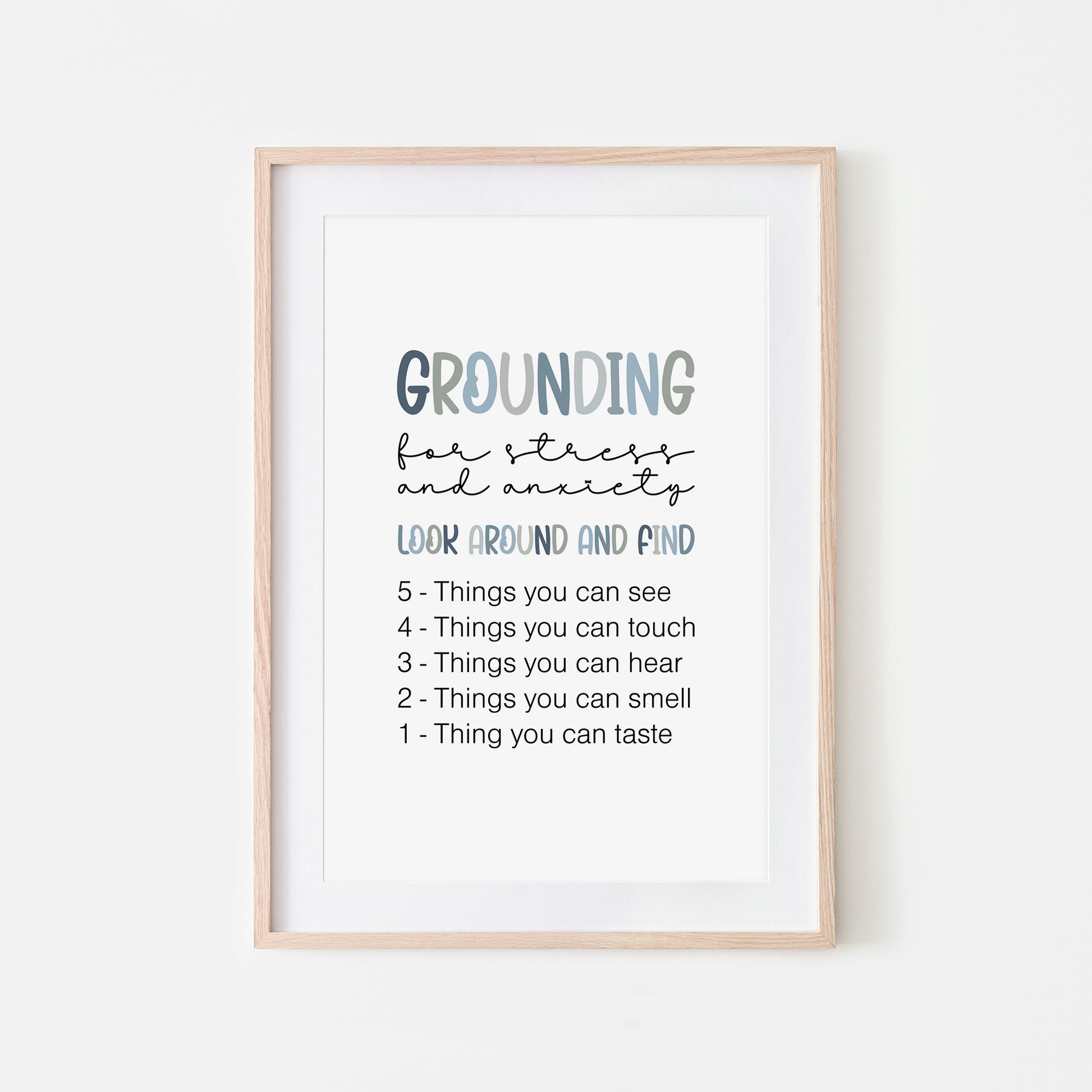 Grounding-54321-Mental-Health-Wall-Art-in-Ocean