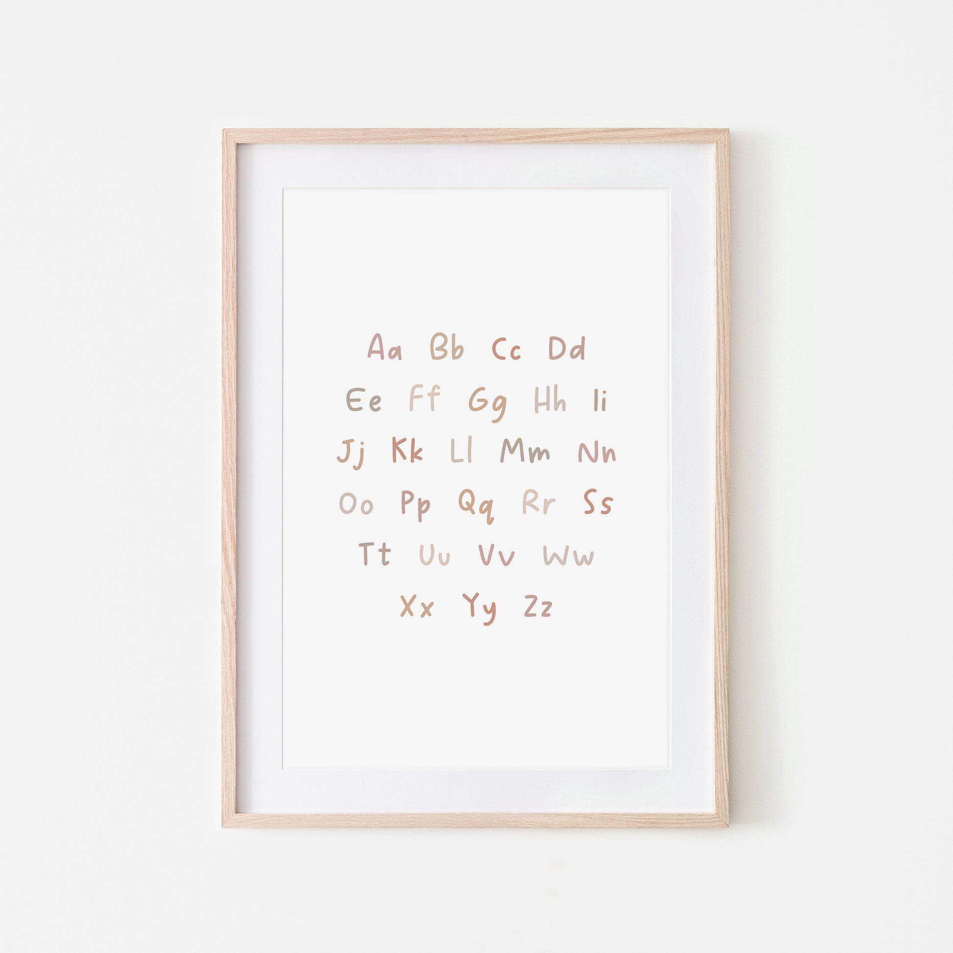 Handwritten-ABC-Educational-Wall-Art-in-Neutral-on-White