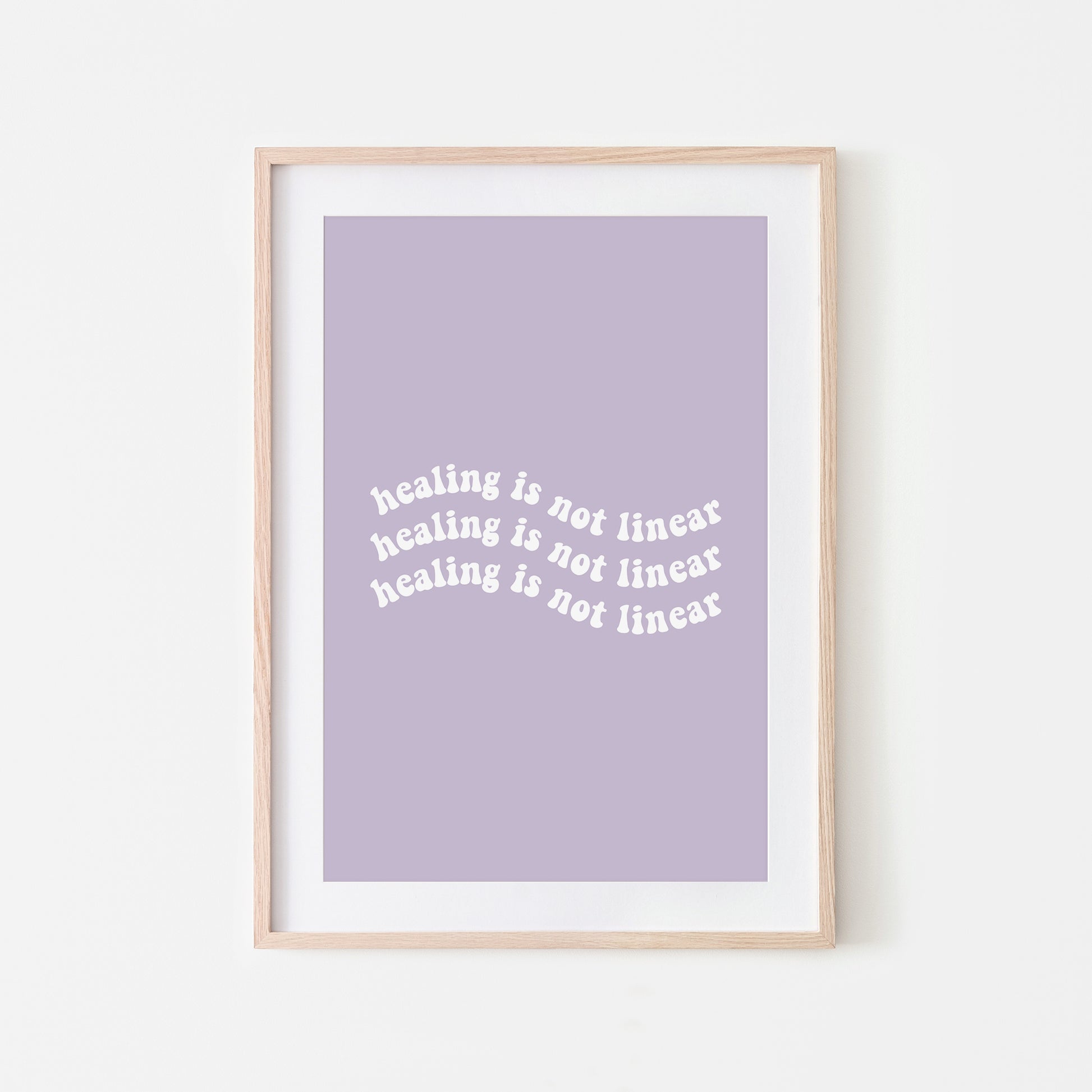 Healing-is-Not-Linear-Quote-Wall-Art-in-Lavender