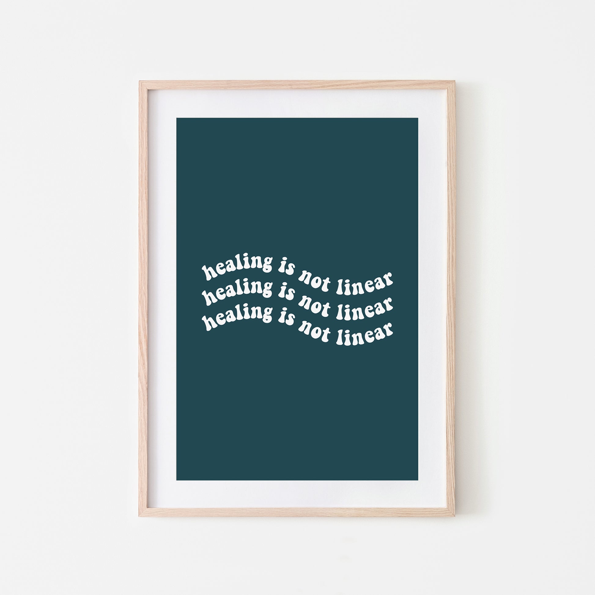 Healing-is-Not-Linear-Quote-Wall-Art-in-Navy