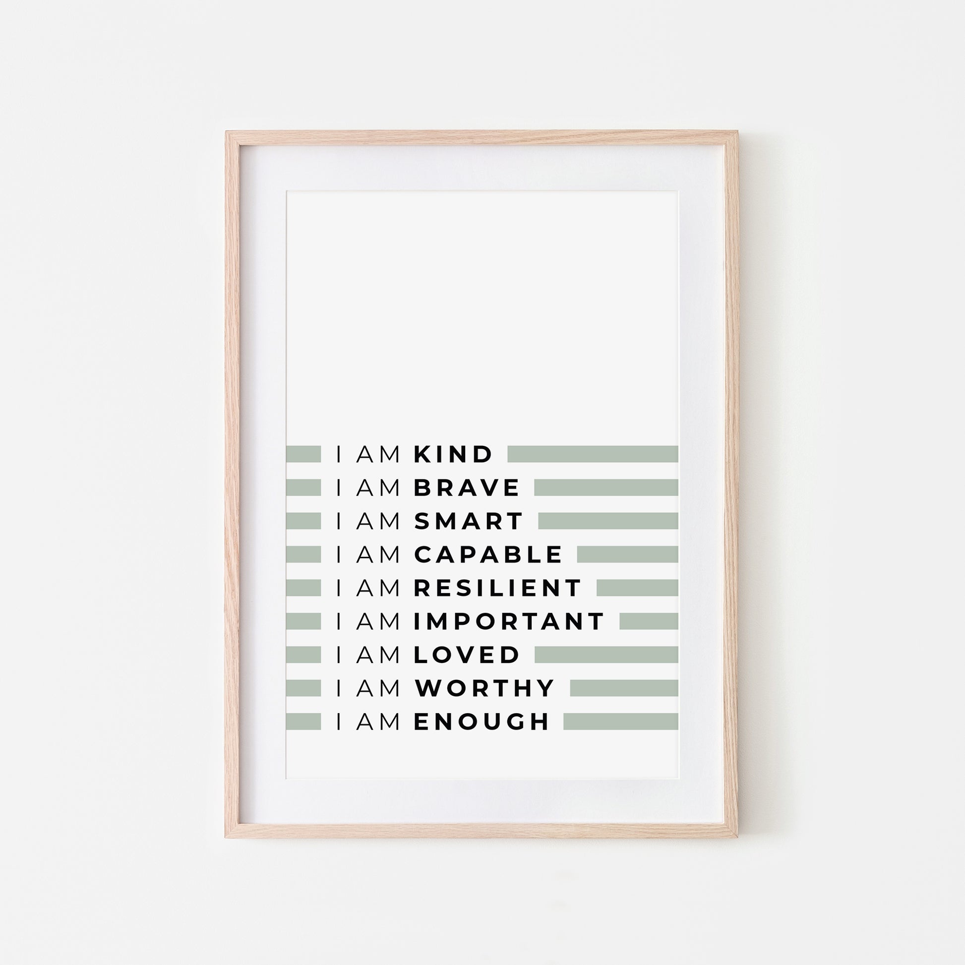 I-Am-Enough-Kids-Affirmation-Print-in-Mist-Website-Main-Image