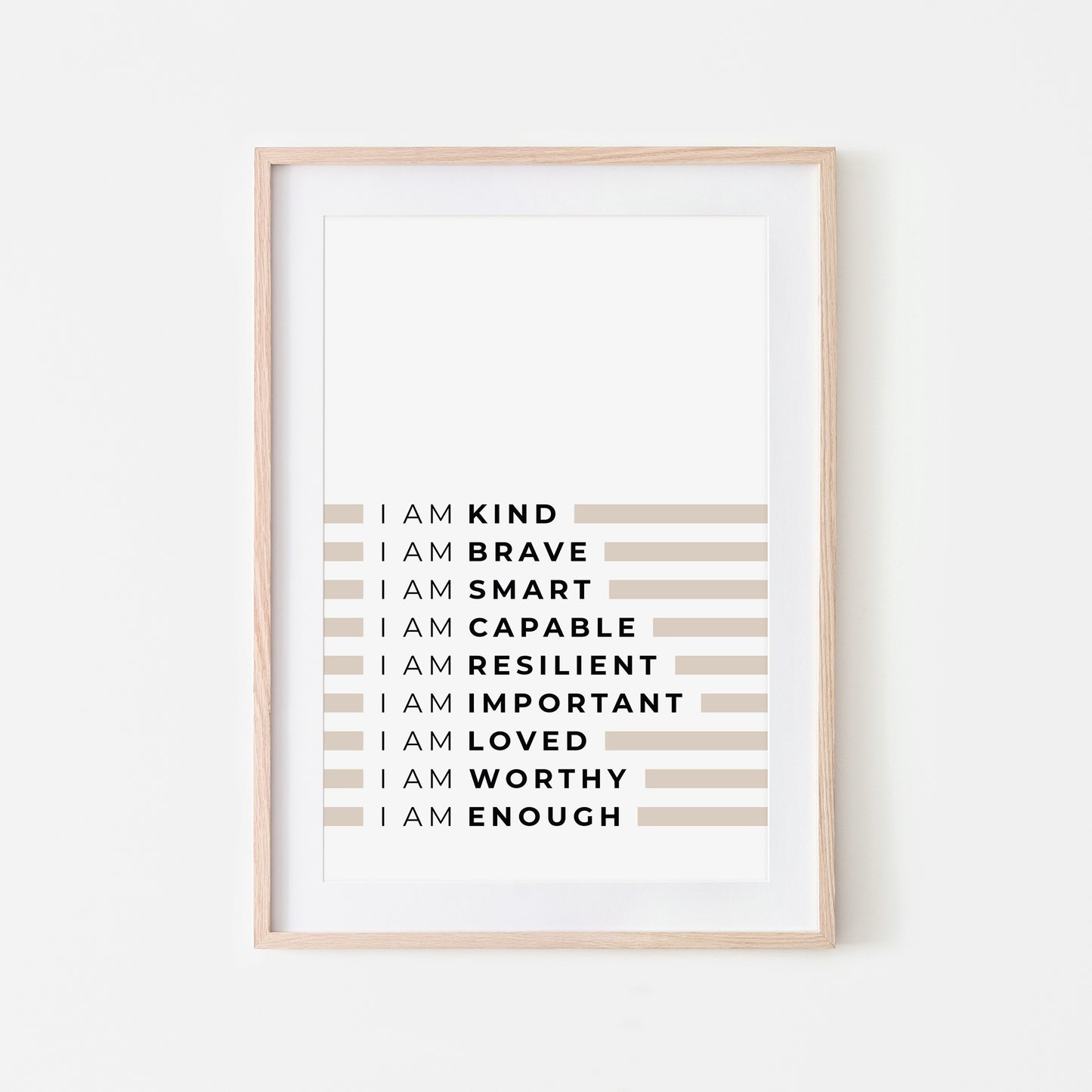 I-Am-Enough-Kids-Affirmation-Print-in-Oatmeal-Website-Main-Image