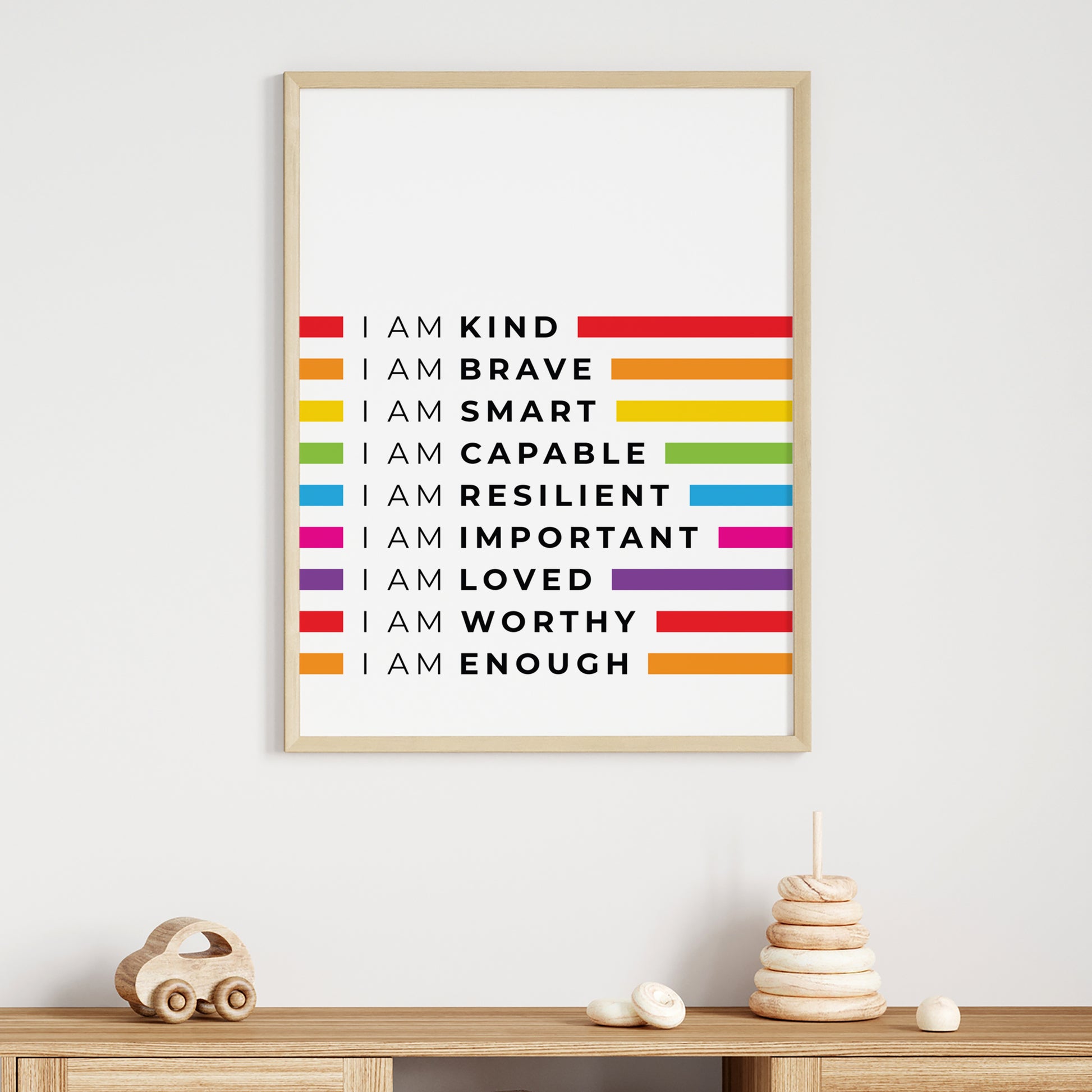 I-Am-Enough-Kids-Affirmation-Print-in-Rainbow-Main-Image