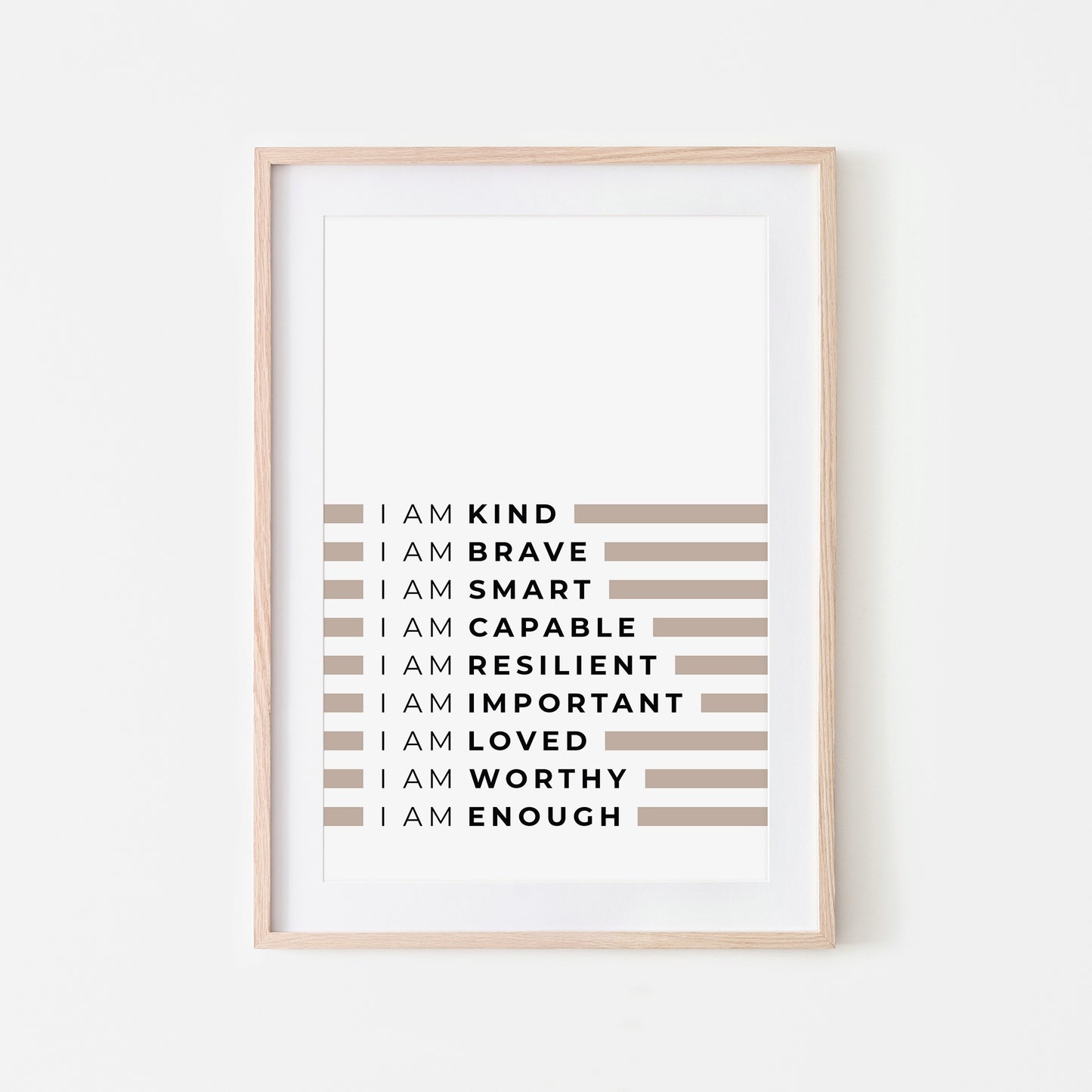 I-Am-Enough-Kids-Affirmation-Print-in-Truffle-Website-Main-Image