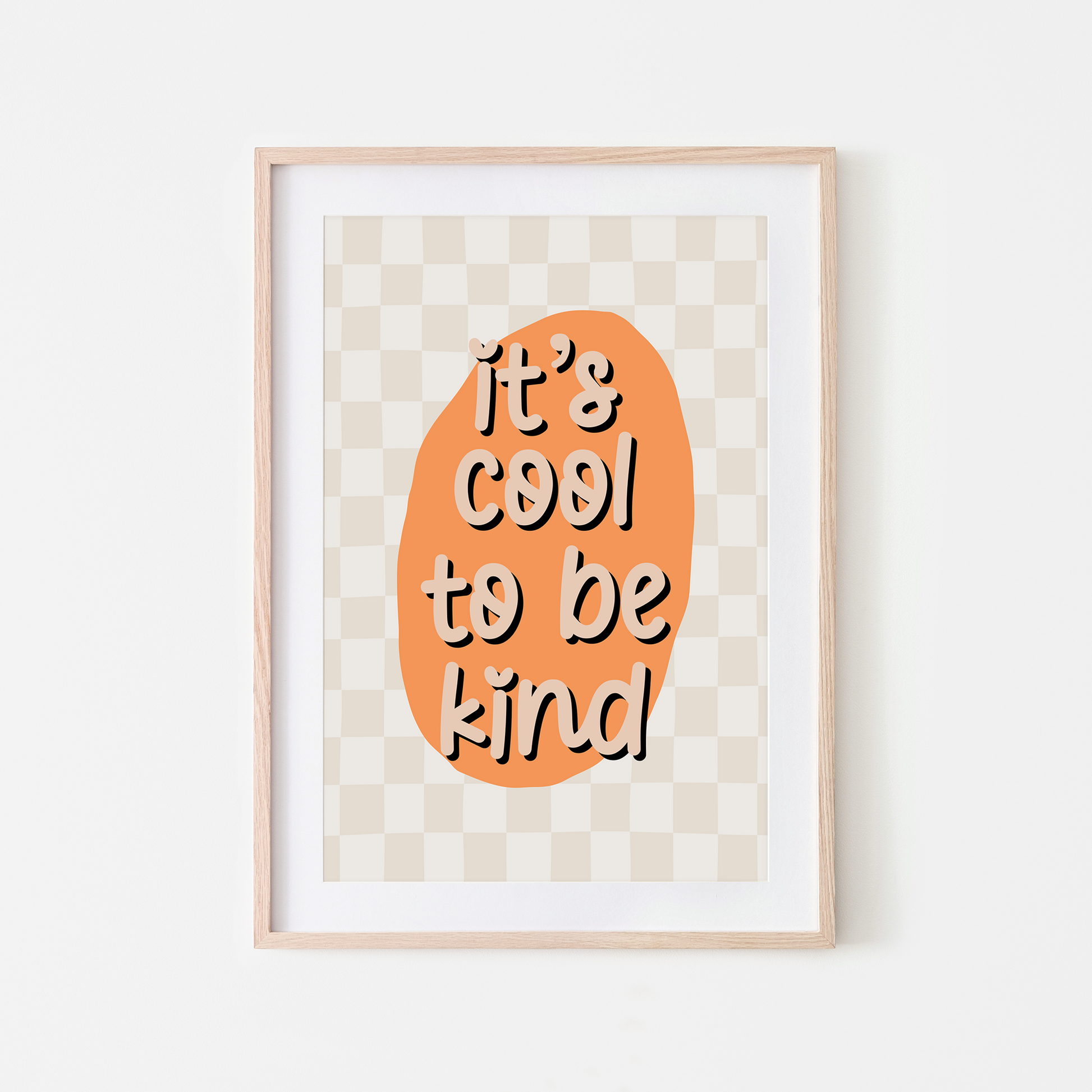 Its-Cool-to-be-Kind-Wall-Art-Website-Peach