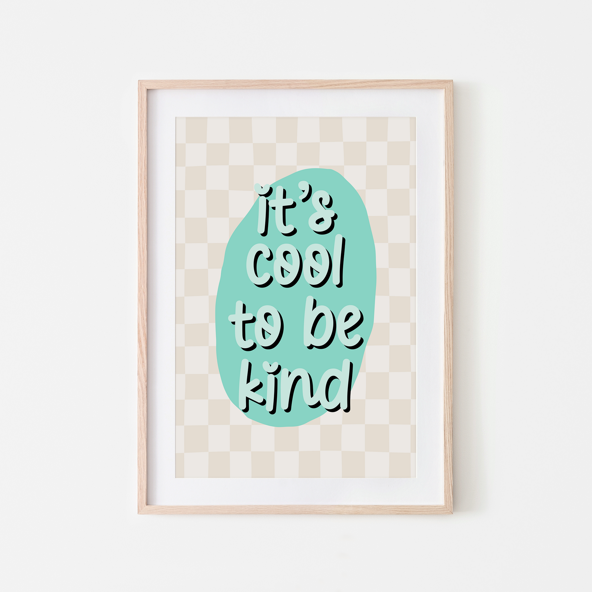 Its-Cool-to-be-Kind-Wall-Art-Website-Peppermint