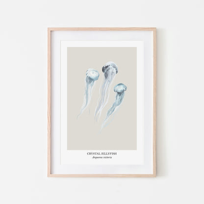 Jellyfish-Watercolour-Sea-Creature-Wall-Art-in-Linen